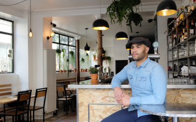 Végétaliser son restaurant, une « évidence » pour Mike de chez Nodana